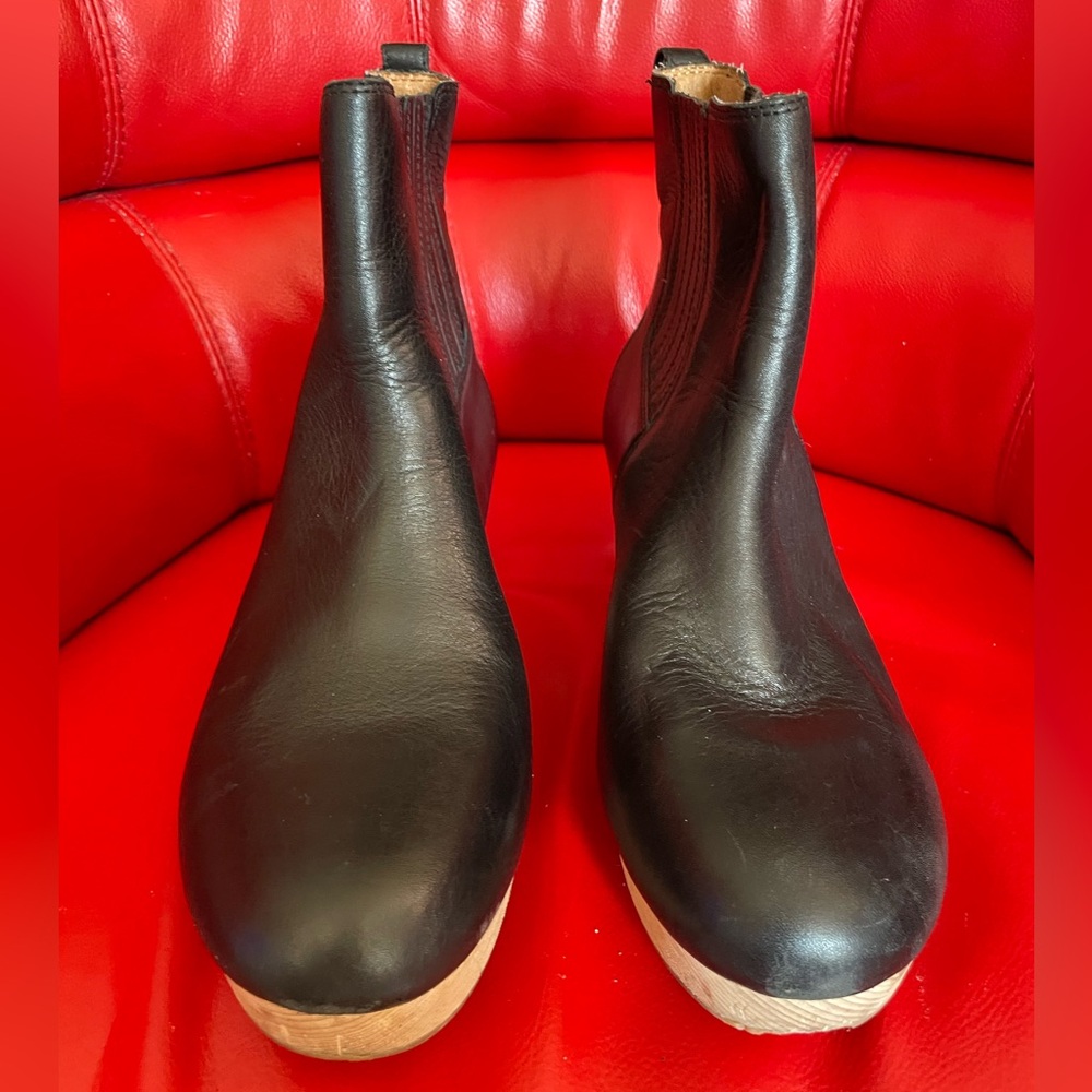 Madewell Benny Clog “The Clog” Leather Booties - Picture 2 of 8